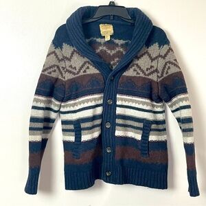 Telluride Clothing Company Wool Cardigan Sweater | Size Medium